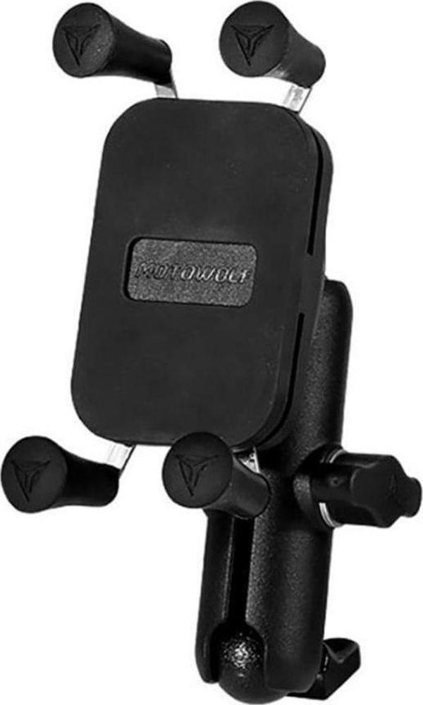 Knmaster Motowolf Ayna Bağlantılı Motosiklet Bisiklet Telefon Tutucu - Image 1