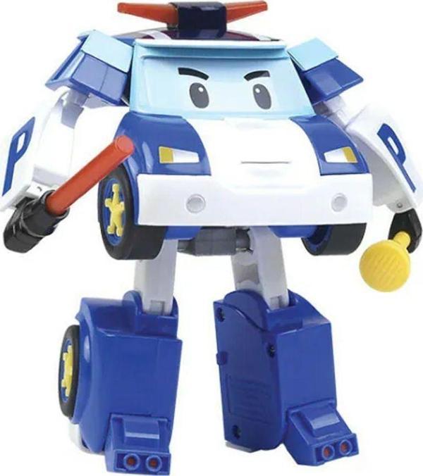 POLI MRT-685 Sesli ve Işıklı Robocar Poli Büyük Transforming Robot Poli - Image 1