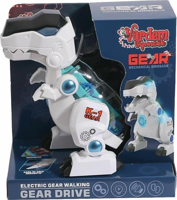 WE-K-1A Müzikli ve Işıklı Robot Dinazor -Vardem - Image 1