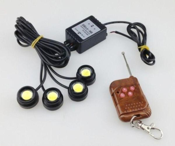 Knmaster Uzaktan Kumandalı Çakar Strobe Çakar Kartal Gözü Gündüz Farı - Image 1