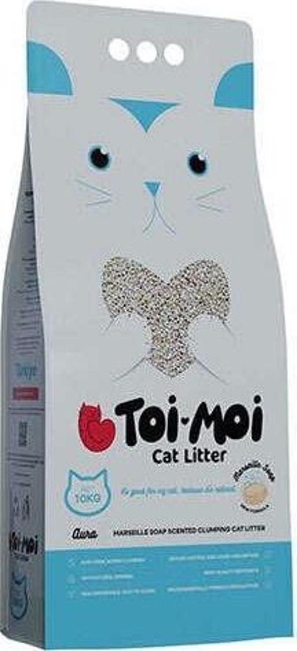 Toi Moi Natura Cream Marsilya Sabun Kokulu Topaklanan Kedi Kumu 10 Kg - Image 1