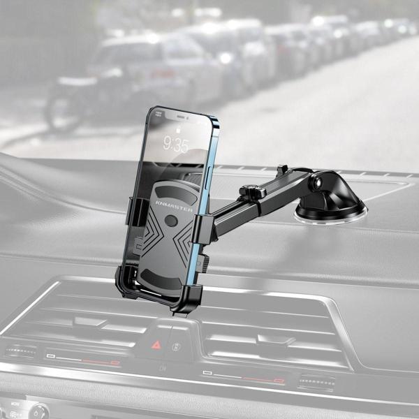 Knmaster Tt-600A Vakumlu Araç Içi Telefon Tutucu - Image 1