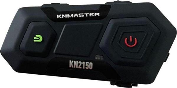 Knmaster Kn2150 Motosiklet Kask Interkom Bluetooth Intercom Kulaklık Seti Siyah Hediye Seti - Image 1