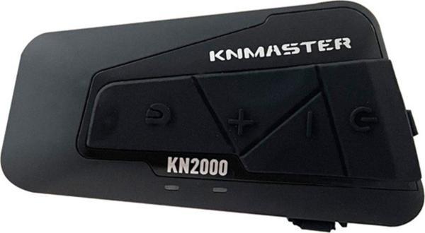 Knmaster Kn2000 Motosiklet Kask Interkom Bluetooth Intercom Kulaklık Seti Siyah - Image 1