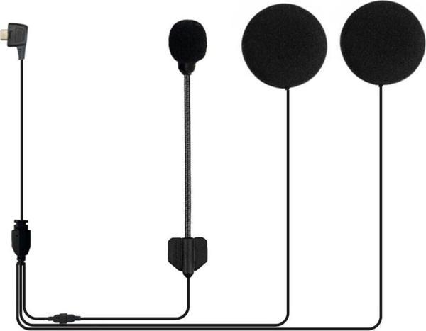 Knmaster Cmmk-06 Plus Bluetooth Intercom Seti Uyumlu Açık Kask Kulaklık Seti - Image 1