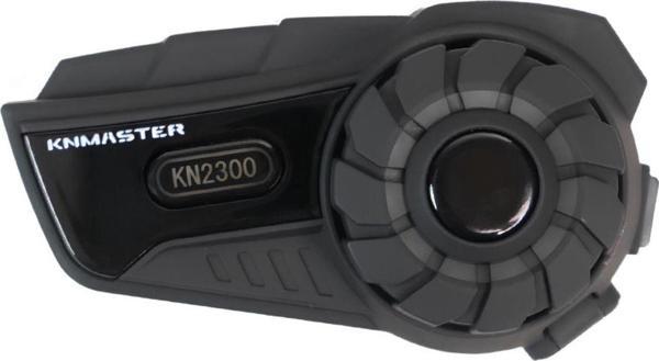 Knmaster Kn2300 Motosiklet Kask İnterkom Bluetooth Intercom Kulaklık Seti - Siyah - Image 1