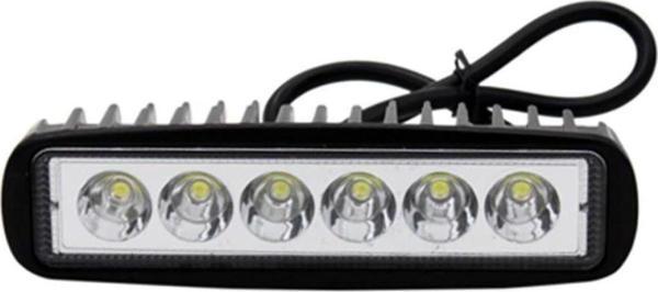 Knmaster 6 Ledli Plastik Enlemesine Motosiklet Sis Farı - Image 1