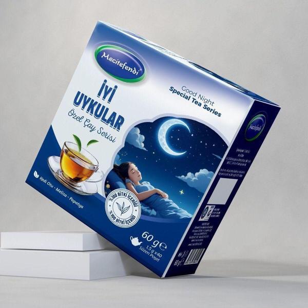 Mecitefendi İyi Uykular Bitkisel Çay (Süzen Poşet 40'Lı) - Image 1
