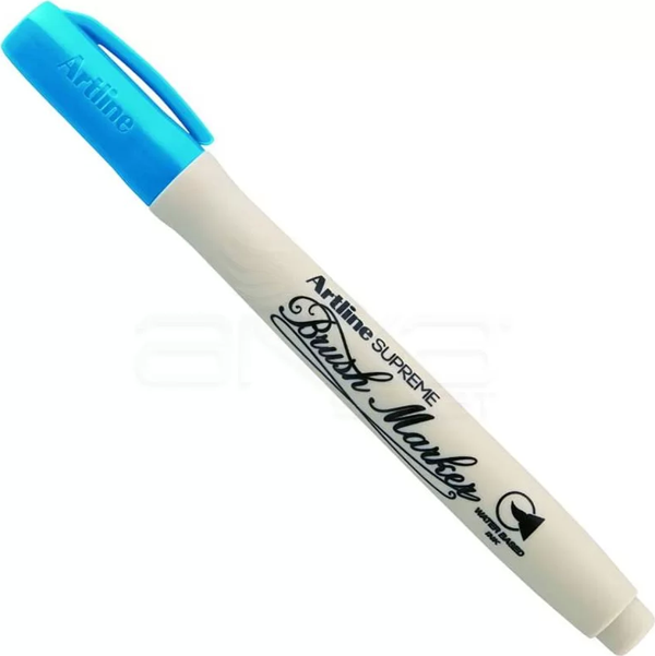 Artline Supreme Brush Marker Fırça Uçlu Kalem Sky Blue - Image 1