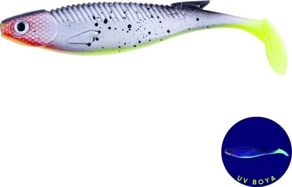 Silikon Sahte Balık - 10g 100mm - Fishack PredatorX - UV Boyalı - Blade - Image 1