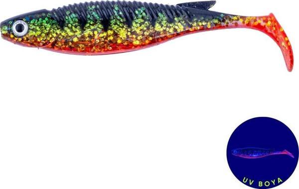 Silikon Sahte Balık - 10g 100mm - Fishack PredatorX - UV Boyalı - Strike - Image 1