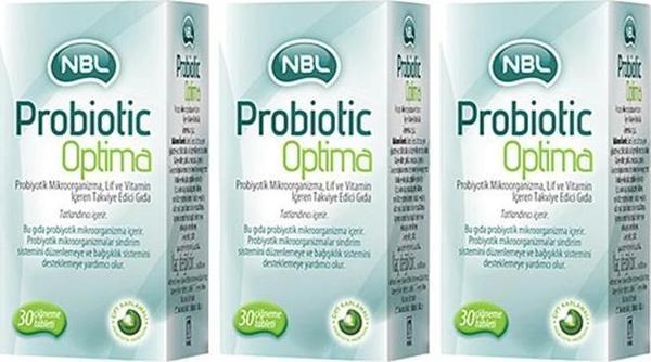 Nbl Probiotic Optima 30 Tablet-3 ADET-SKT:01/2027 - Image 1