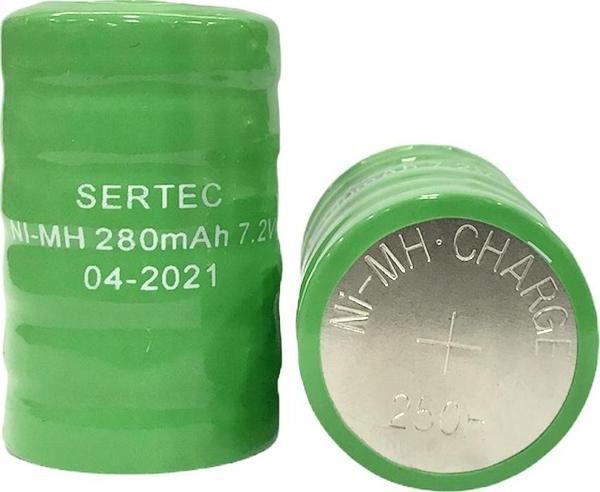 7.2V Ni-Mh 280 Mah Buton Şarjlı Pil - Image 1