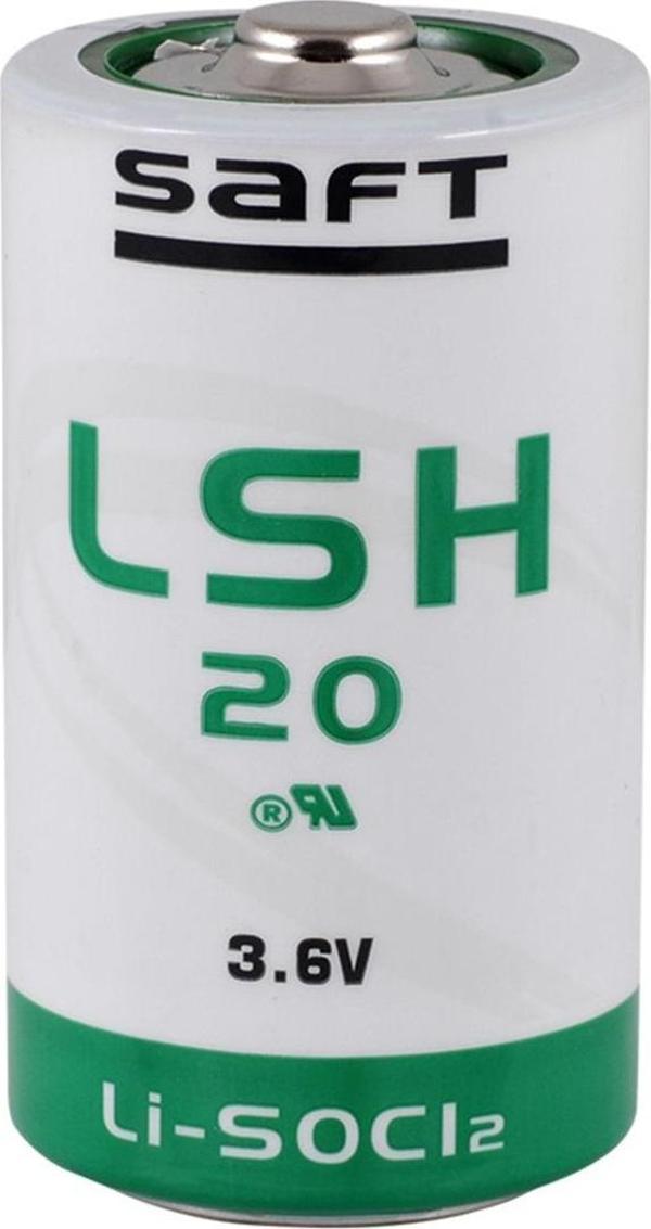 Saft LSH 20 3.6V D Size Lithium Pil (Li-SOCI2) - Image 1