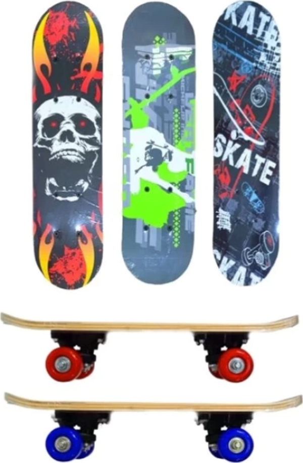 Ahşap Orta Boy Kaykay 60cm - Image 1