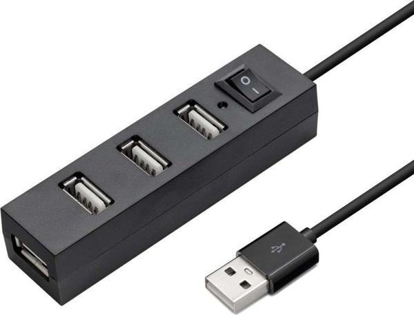 Usb Hub 4*Usb Siyah HDX7003 - Image 1