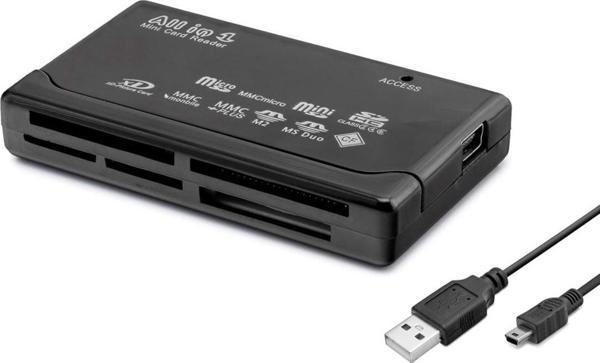 Card Reader Usb All In One Siyah HDX7012 - Image 1