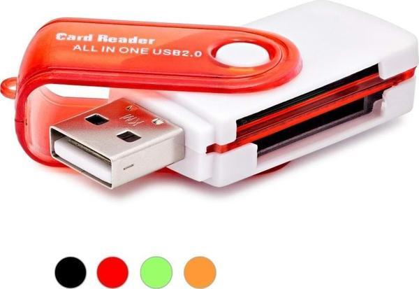 Card Reader Usb All In One Çok Renkli HDX7022 - Image 1