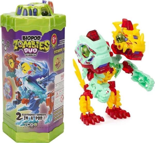 SIL 88694 Sesli ve Işıklı Biopod Zombies Inmotion İkili Dinozor Robot - Image 1
