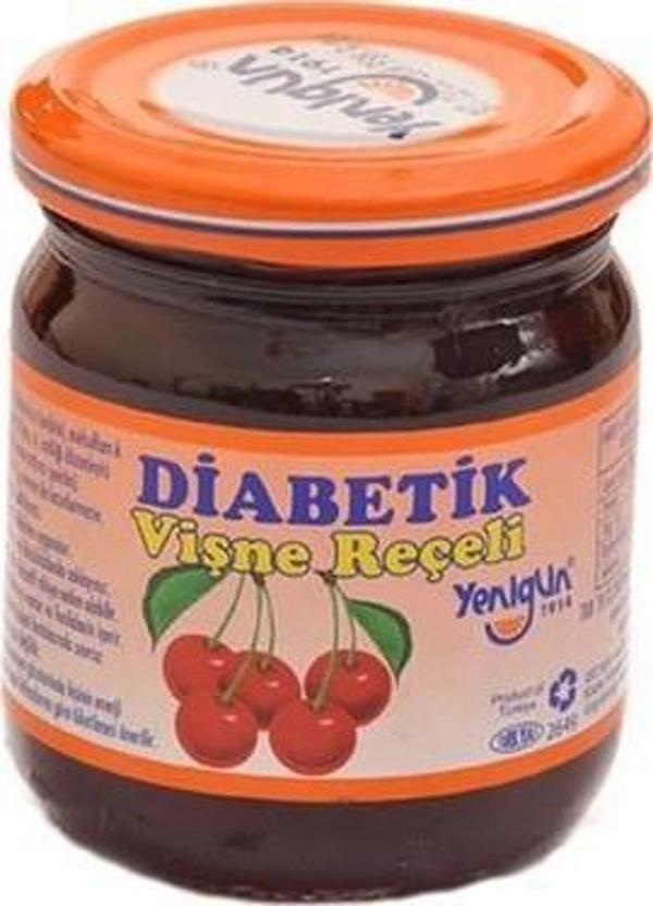 Yenigün Diyabetik Vişne Reçeli 230 gr - Image 1