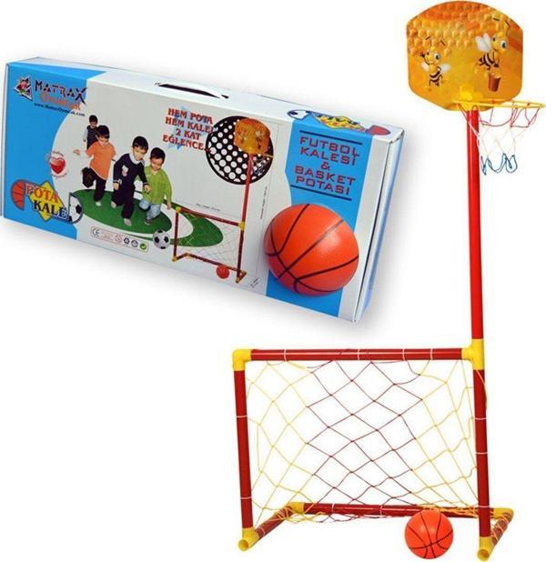 224 Portatik Kale ve Basket Potası -Akçiçek Oyuncak - Image 1