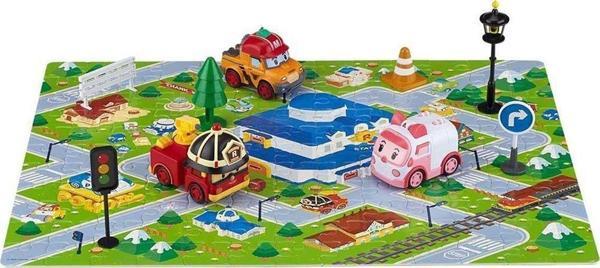 POLI ZR-913 Robocar Poli Gogo City Seri Ambar,Roy,Mark Oyun Seti - Image 1