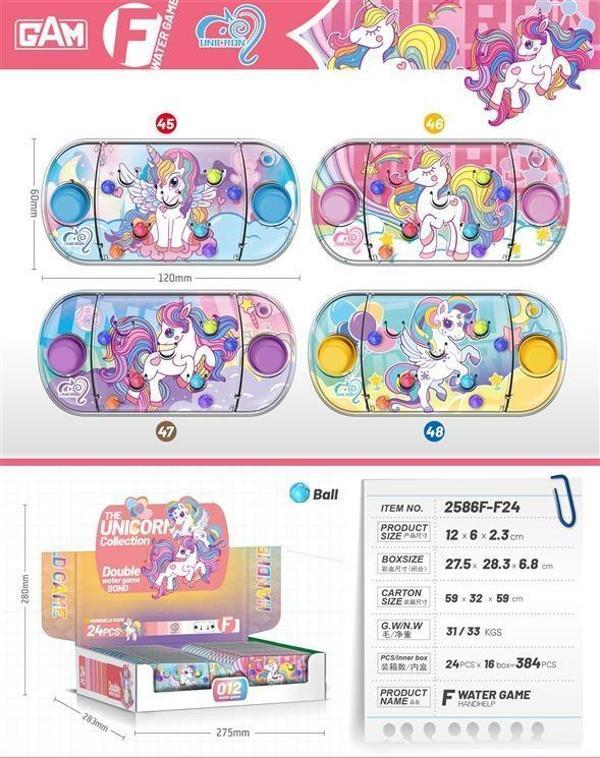 Ctoy Oyuncak Su Balonu Oyunu Unicorn 2586F-F24 (Karışık Renk 1 Adet) - Image 1