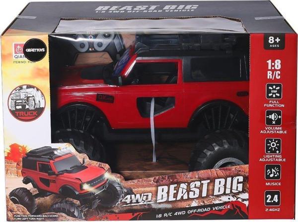 112409 Kumandalı Dev Jeep  1:18 -Gepettoys - Image 1