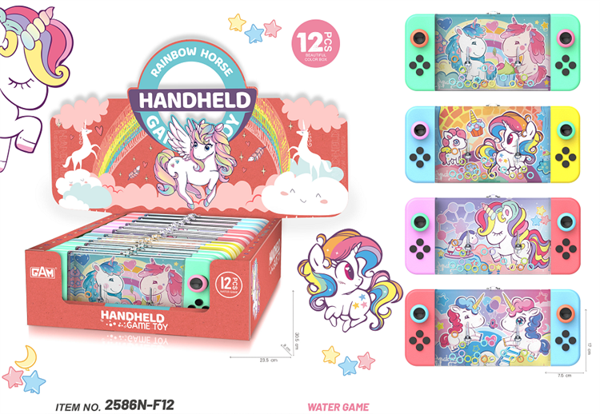 Ctoy Oyuncak Su Balonu Oyunu Unicorn 2586N-F12 (Karışık Renk 1 Adet) - Image 1