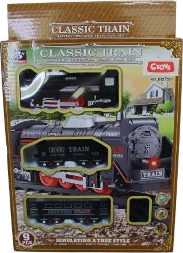 Ctoy Oyuncak Tren Seti 9 Parça Jhx3301 - Image 1