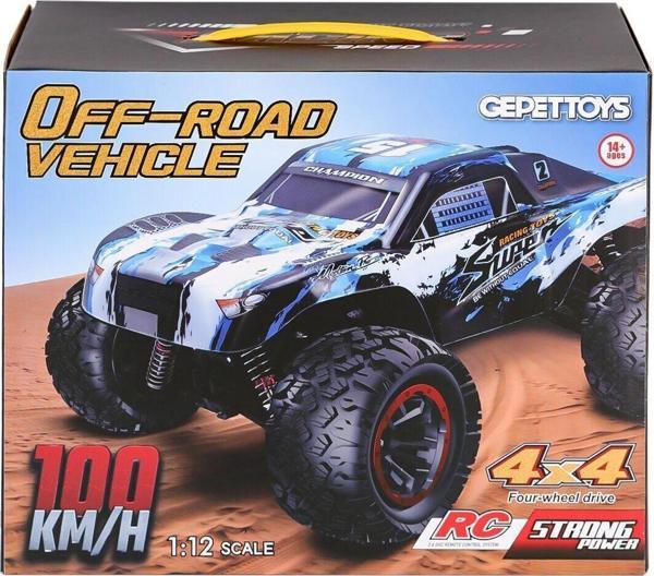 AJ22-20 Kumandalı 1:12 70 km/h Off Road Araba 4x4 - Image 1