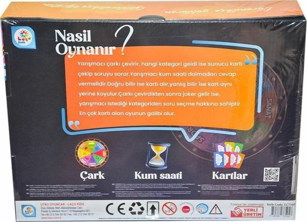 LC7505 Bilgi Çarkı - Laço Kids - Utku Oyuncak - Image 1