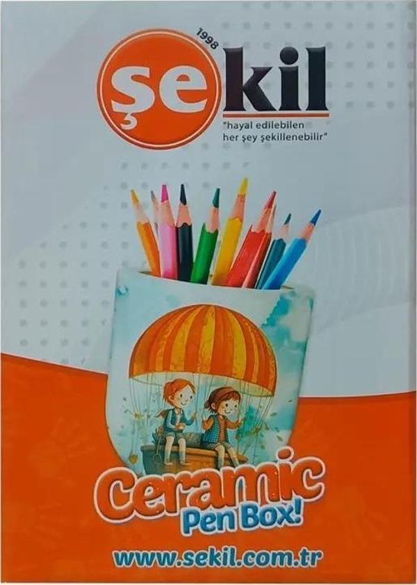 Şekil Seramik Kalemlik Seti - Image 1
