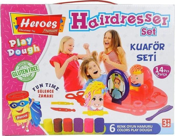 ERN-576 HEROES KUAFÖR OYUN HAMURU SETİ - Image 1