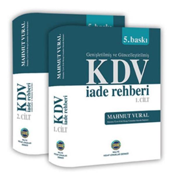 Genişletilmiş ve Güncelleştirilmiş - KDV İade Rehberi - 2 Cilt Set Ürün - HUD Maliye Hesap Uzmanları Derneği - Image 1
