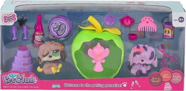KZL-CL2104 1-2  Elmalı Pet Star Pasta Aksesuarlı -Kızılkaya Oyuncak - Image 1
