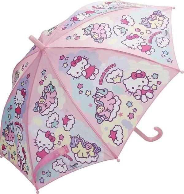 3203 Hello Kitty Çocuk Şemsiye 45 cm -Sunman - Image 1