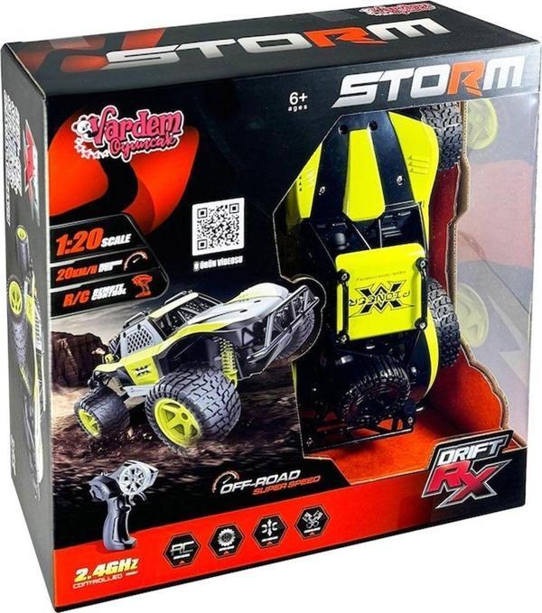 SYR-66764MA Kumandalı  2.4Ghz Şarjlı 1:20 Storm Drift Araba - Image 1