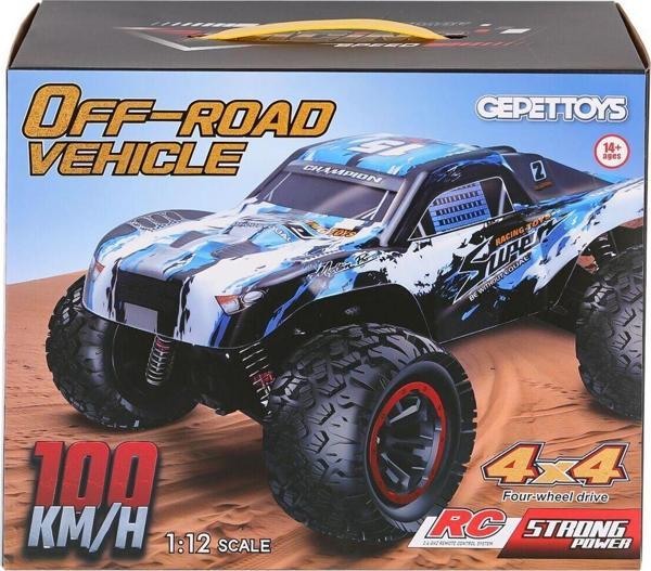 AJ22-19 Kumandalı 1:12 100km/h Off Road Araba 4x4 - Image 1