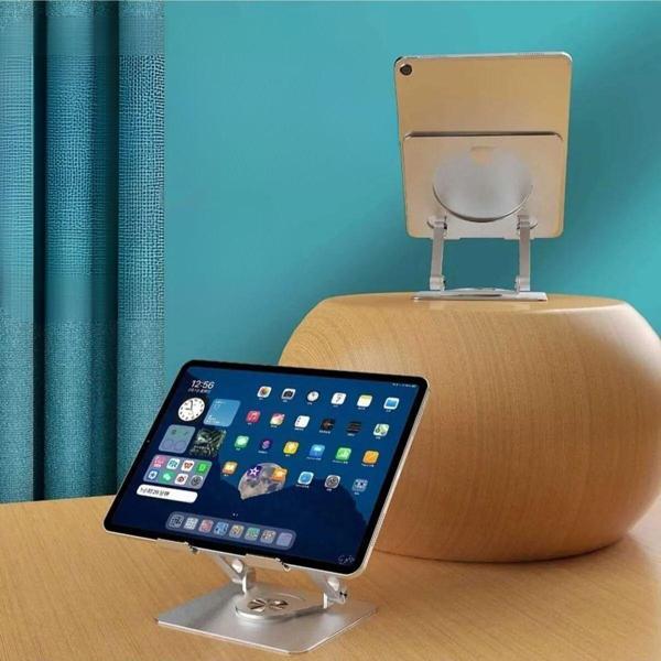 Büro Ev Ofis Yazlık için 360 Dönen Metal Ayarlanır Masaüstü Tablet Standı - Image 1