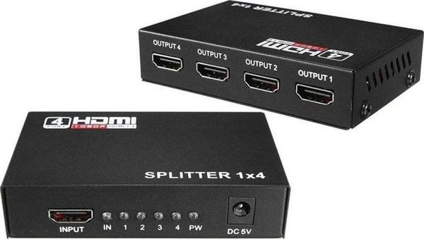 Fully G-538G 1.4V 1080P 3D 4 Portlu HDMI Splitter Dağıtıcı - Image 1
