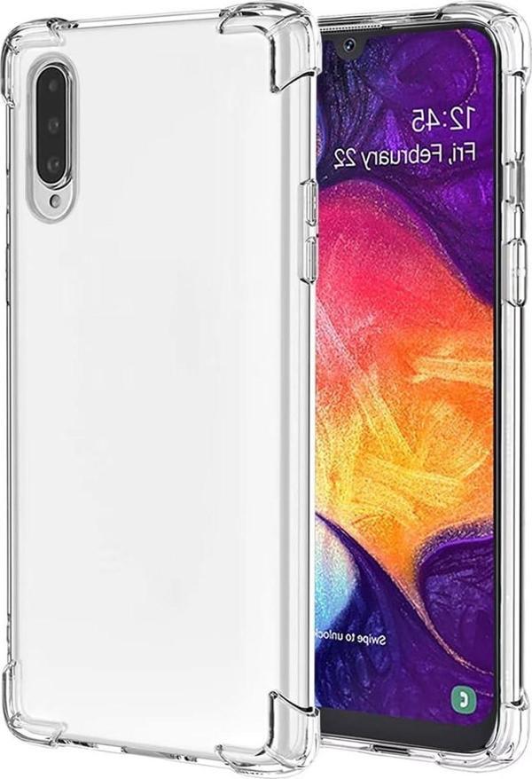 Samsung Galaxy A50 Uyumlu Darbe Önleyici Sararmaya Dayanıklı Airbag Korumalı Ultra Slim TPU Şeffaf Silikon Kılıf - Image 1