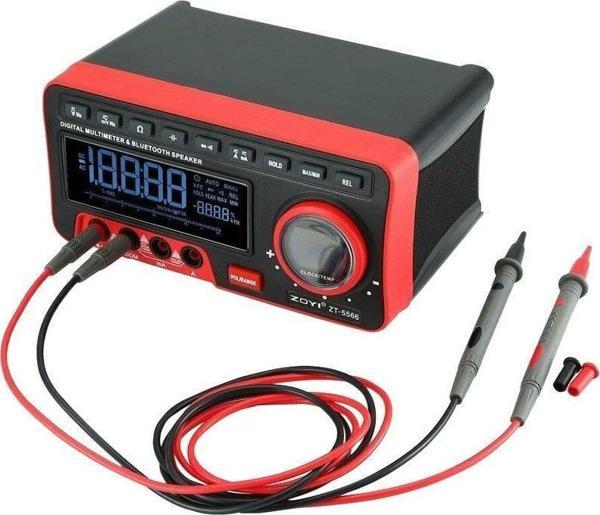 Zoyi ZT-5566 Dijital Ekranlı Masaüstü Multimetre Ölçü Aleti + Bluetooth Hoparlör - Image 1
