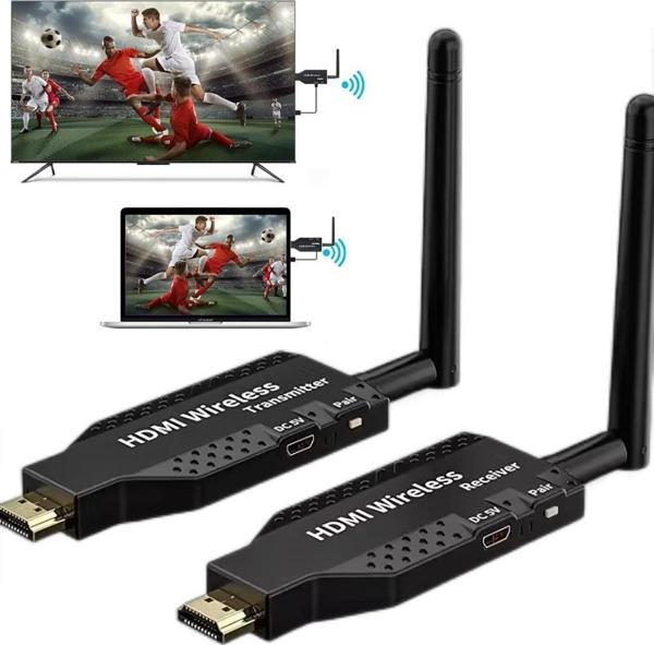 PowerMaster PM-19864 5.8G Kablosuz HDMI Görüntü Aktarıcı 50 Metre Wireless Uzatıcı - Image 1