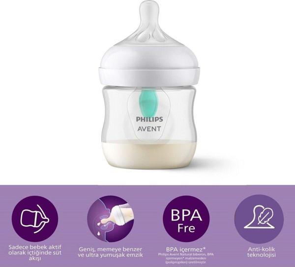 Philips Avent Natural Response Anti-Colic Pp Biberon 125 Ml +0 Ay - Image 1
