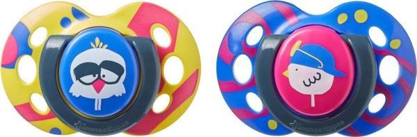 Tommee Tippee 2X Fun Emzik 6-18 Ay Sarı - Image 1