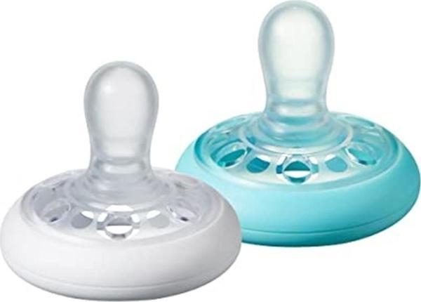 Tommee Tippee Breastlike Emzik, 2 Adet, 6-18 Ay Için, Gri/Mavi - Image 1