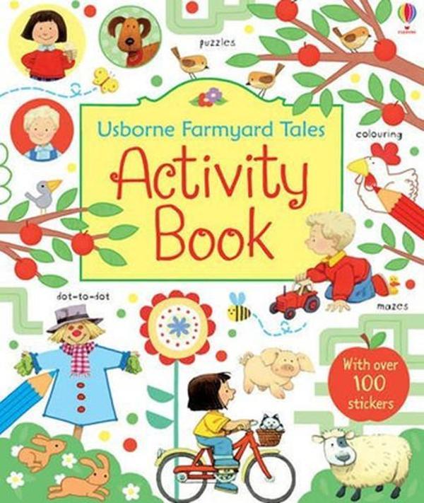 Farmyard Tales Activity Book - Usborne - Image 1
