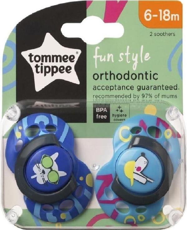 Tommee Tippee Ortodontik Emzik 6-18 Ay 2'Li - Image 1