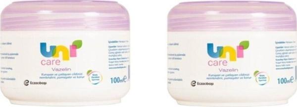 Uni Baby Uni Care Vazelin 100 Ml X 2 Adet - Image 1